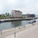 Kaikante Mit Meerblick, Balkon & Parkplatz Am Hafen - Abc155 By Abcwismar