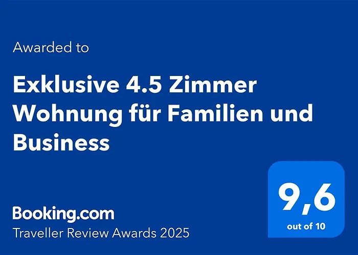 Exklusive 4.5 Zimmer Wohnung Fuer Familien Und Business