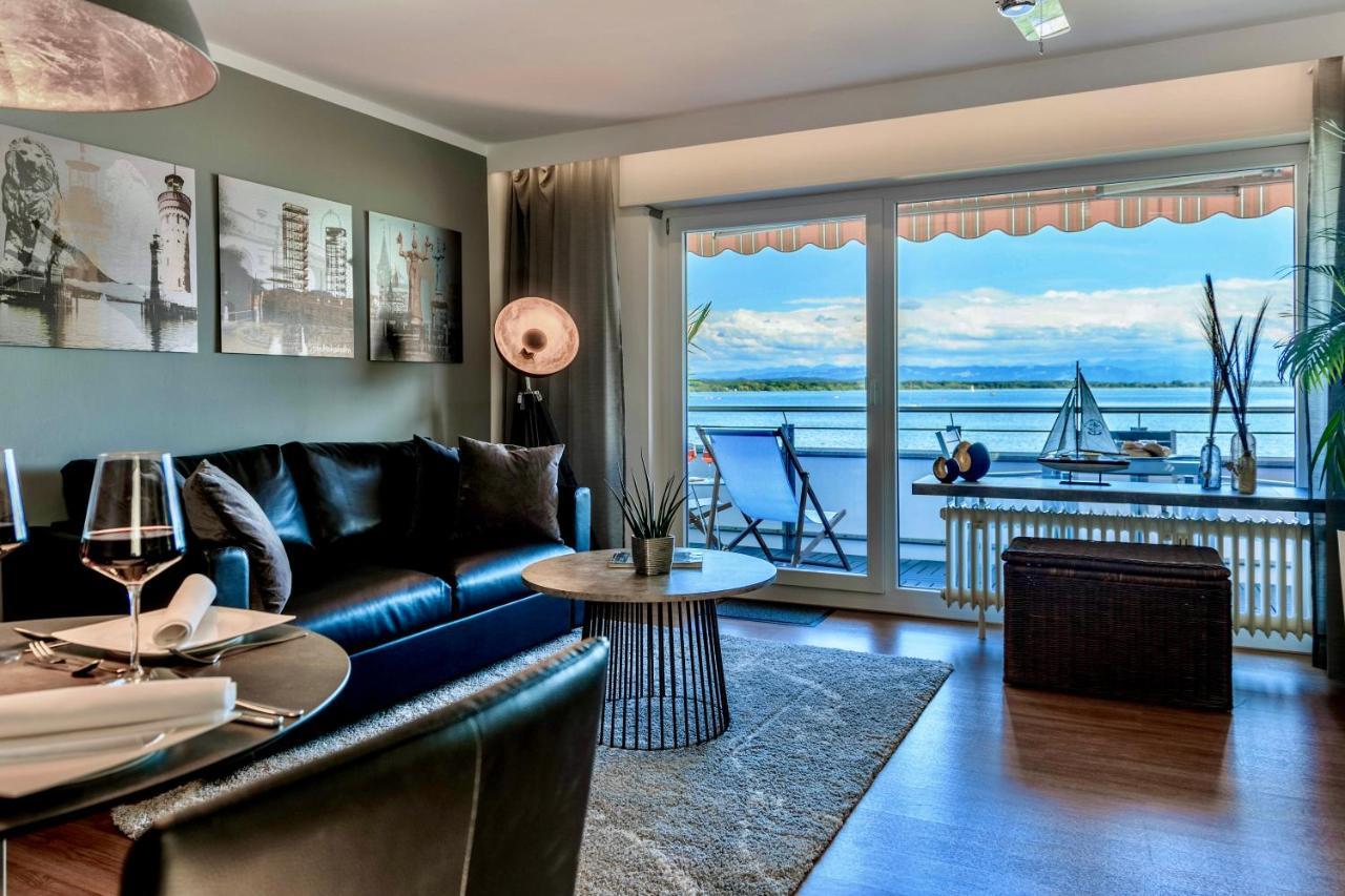 Apartment Auszeit Bodensee: Lakeside Retreat With Private And Alpine Views Friedrichshafen