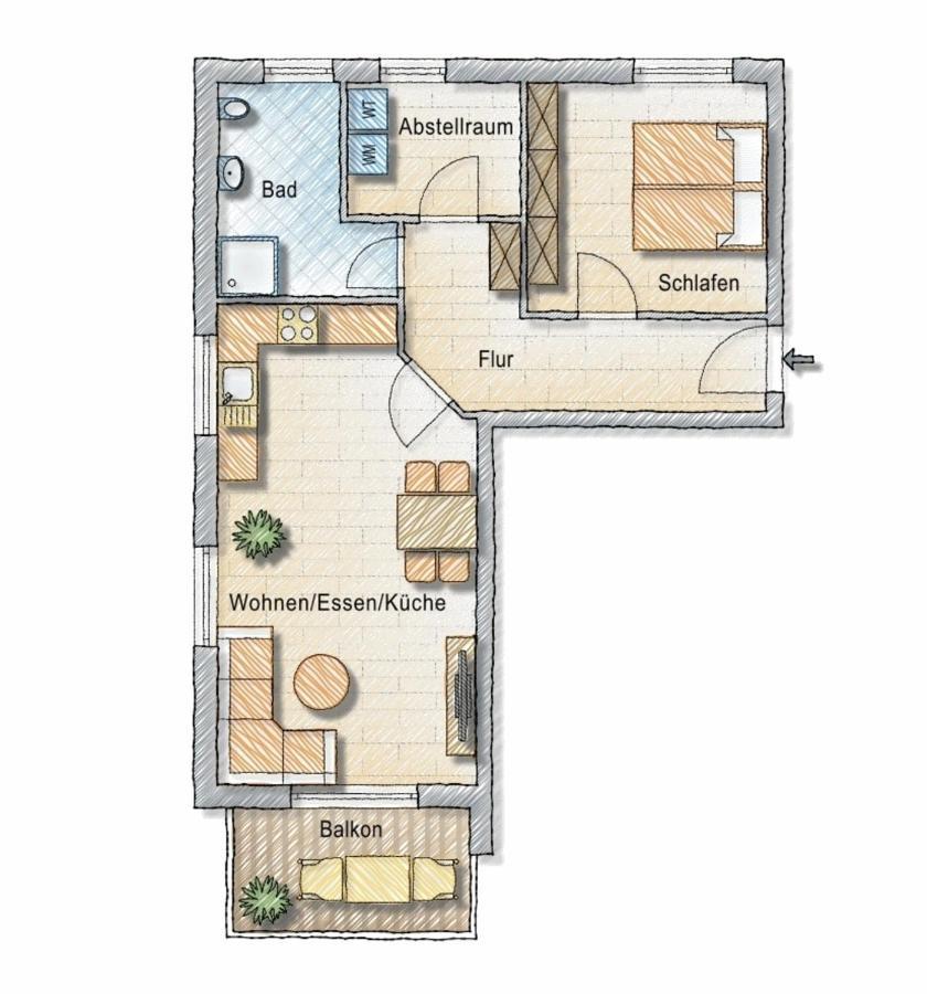 Ferienwohnung 2404 App 4 In Apartment Burhave
