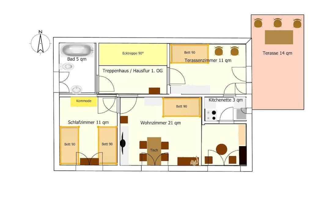 Apartment Erholung Mit Seesicht, Terrasse Und Garten Uberlingen