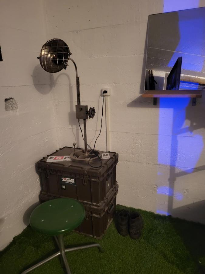 Swiss Army Night / Militaerbunker Capsule hotel St. Margrethen