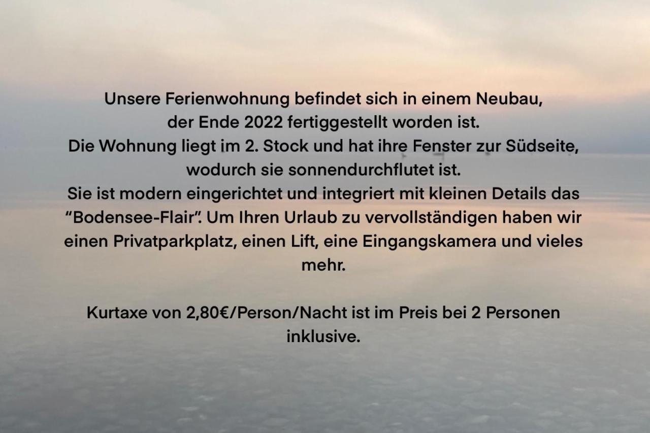Apartment Ferienwohnung Bodensee-flair Radolfzell am Bodensee