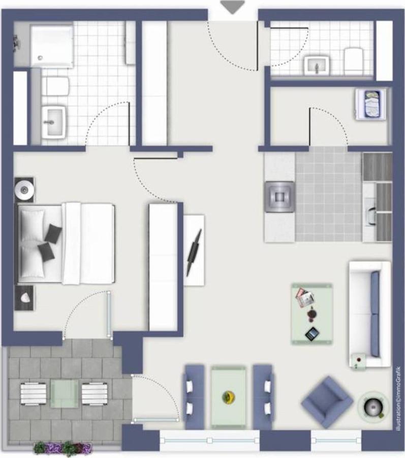 Lachmoewe - A21124 Apartment *
