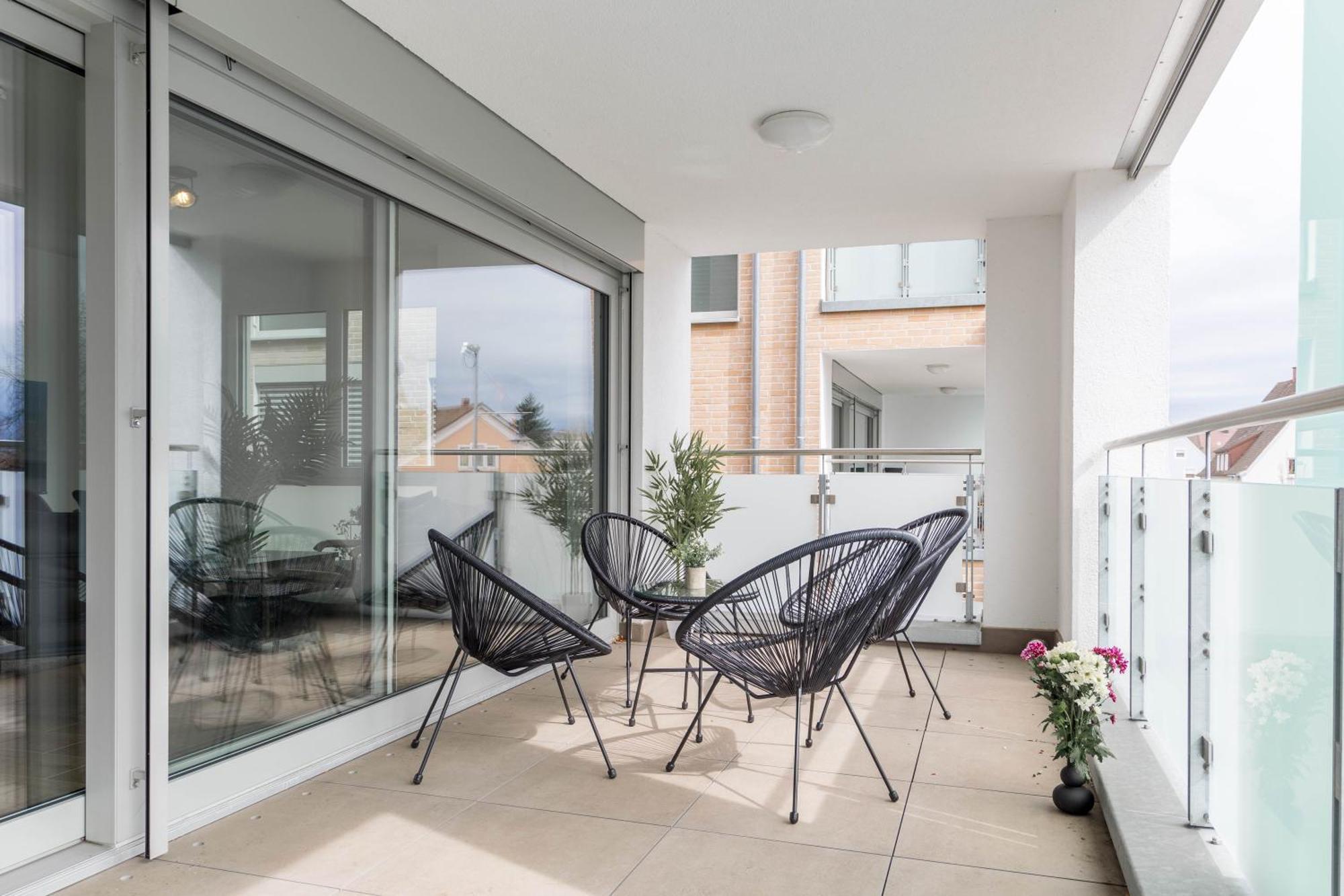 Living Timeless- Happy Living Bodensee Direkt Am Mit Billard, Parkplatz Und Balkon Fuer Bis Zu 6 Personen Apartment FDH