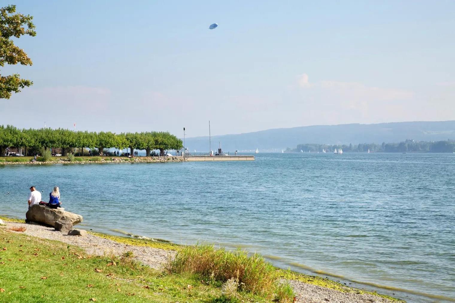 Ferienhaus Lakeside - Exklusives Architektenhaus C5 Mit Seesicht Auf Der Hoeri Ohningen