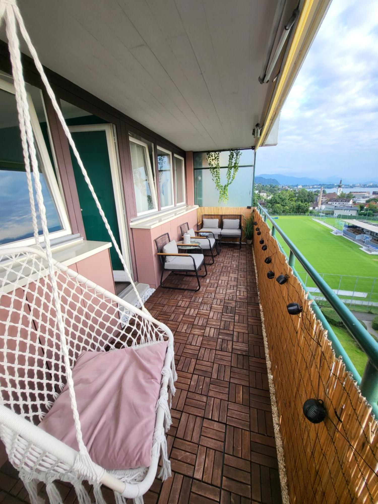 Mit Terassee & Aussicht Auf See Und Berge Apartment
