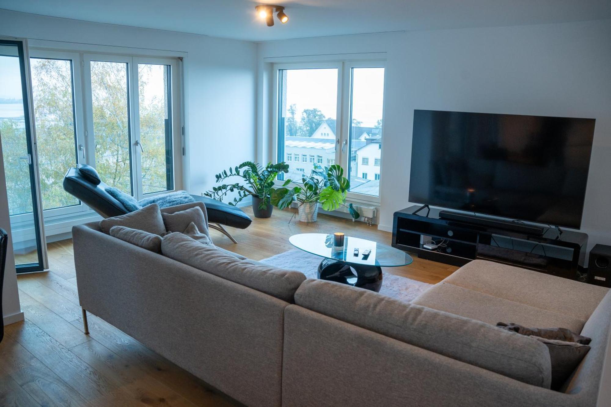 Seenaehe 300 Meter 126 Qm Wohnflaeche 6 Betten Apartment Rorschacherberg
