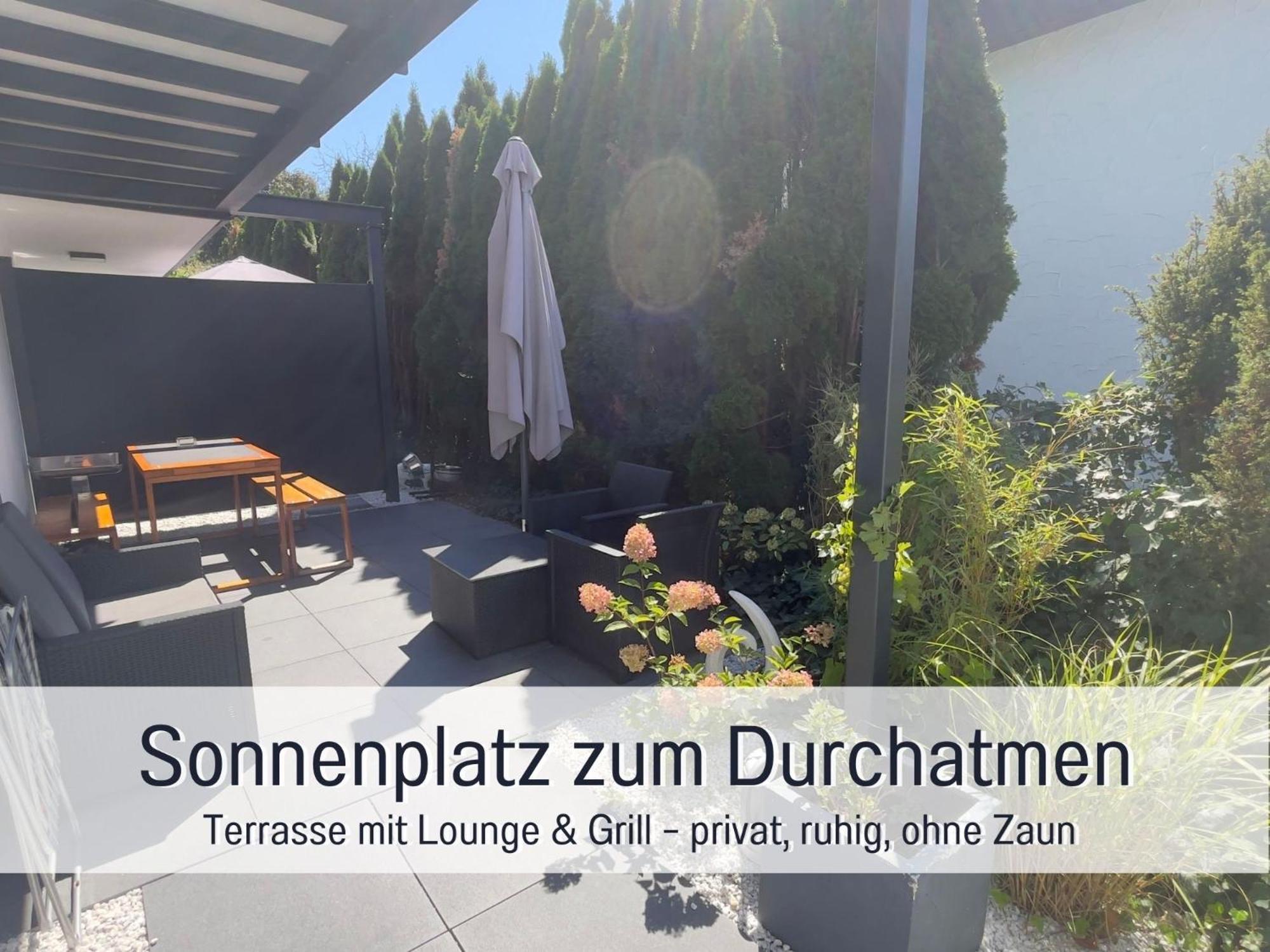 Olive - Ruhe & Entspannung In 2-zi-fewo Mit Garten-whirlpool, Terrasse & Hund Willkommen By Ferienwohnenamsee Apartment *