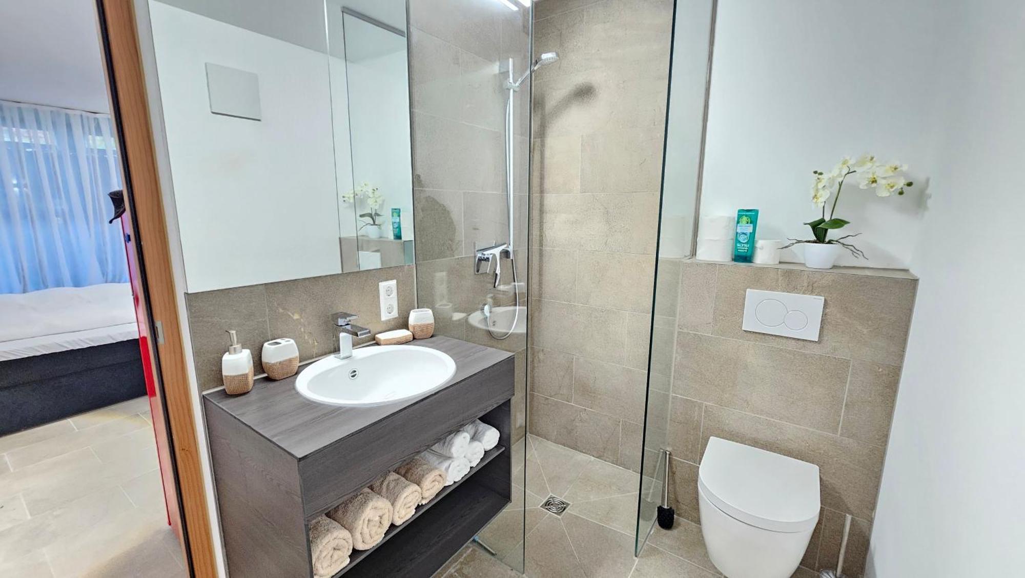 Apartment Bodensee Penthouse 21d - Seesicht - Billiard - Massage - Bbq - Tischkicker - Parken - Panorama Exklusive Ohningen