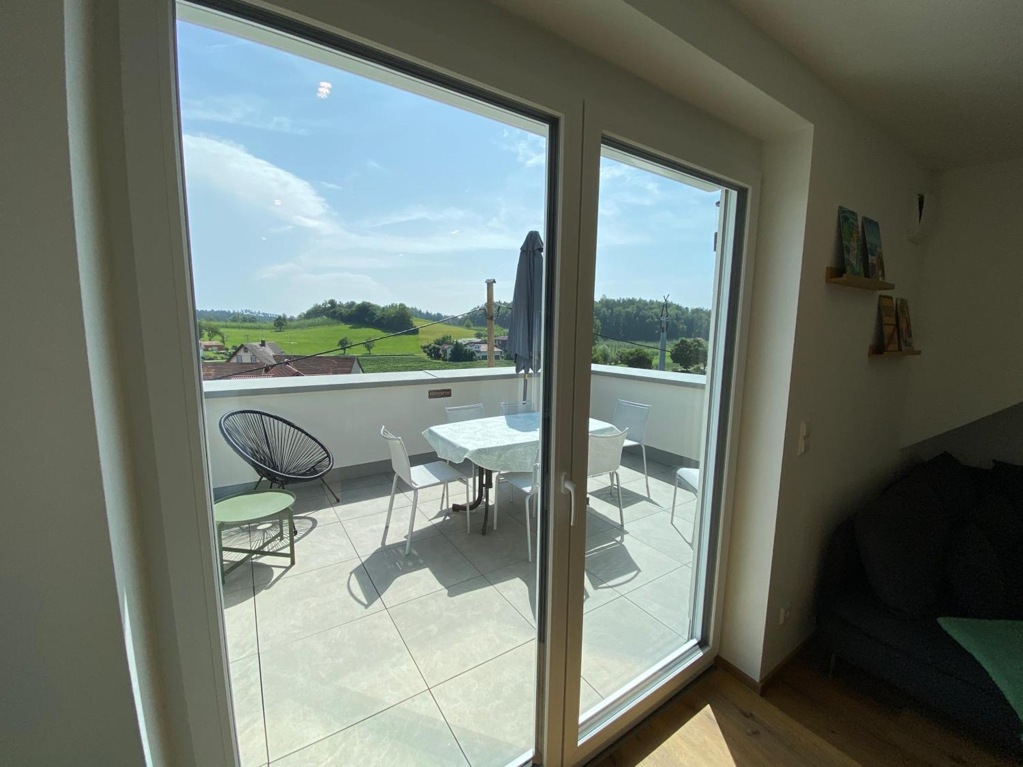 Hopfenblick Dachterasse 3sz Bodenseeregion * Tettnang