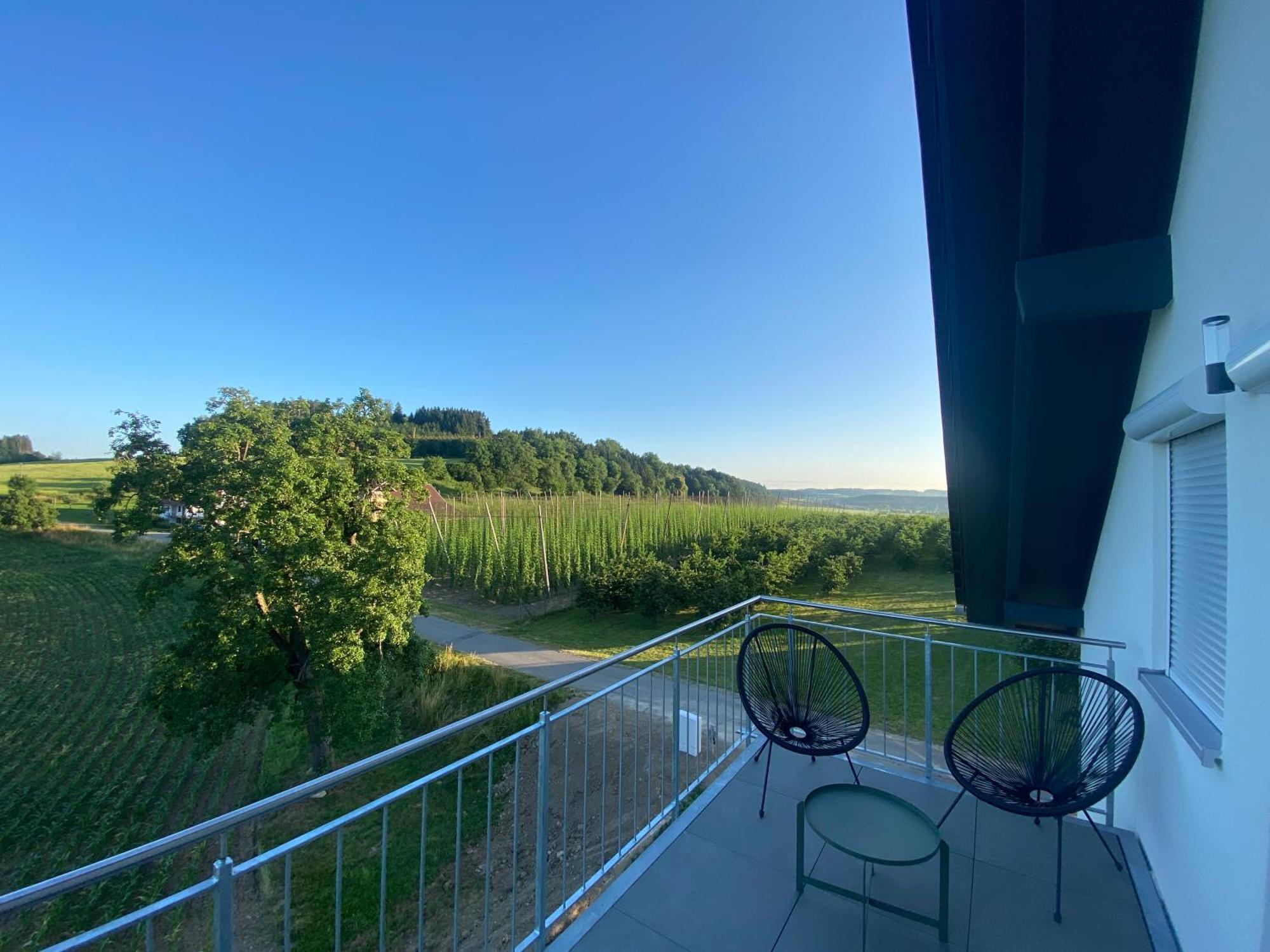 Apartment Hopfenblick Dachterasse 3sz Bodenseeregion Tettnang