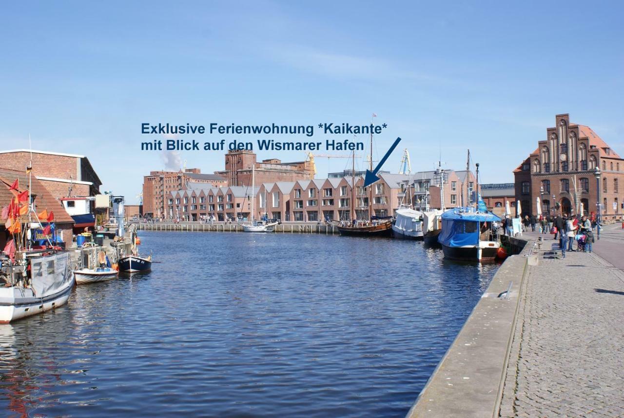 Apartment Kaikante Mit Meerblick, Balkon & Parkplatz Am Hafen - Abc155 By Abcwismar *