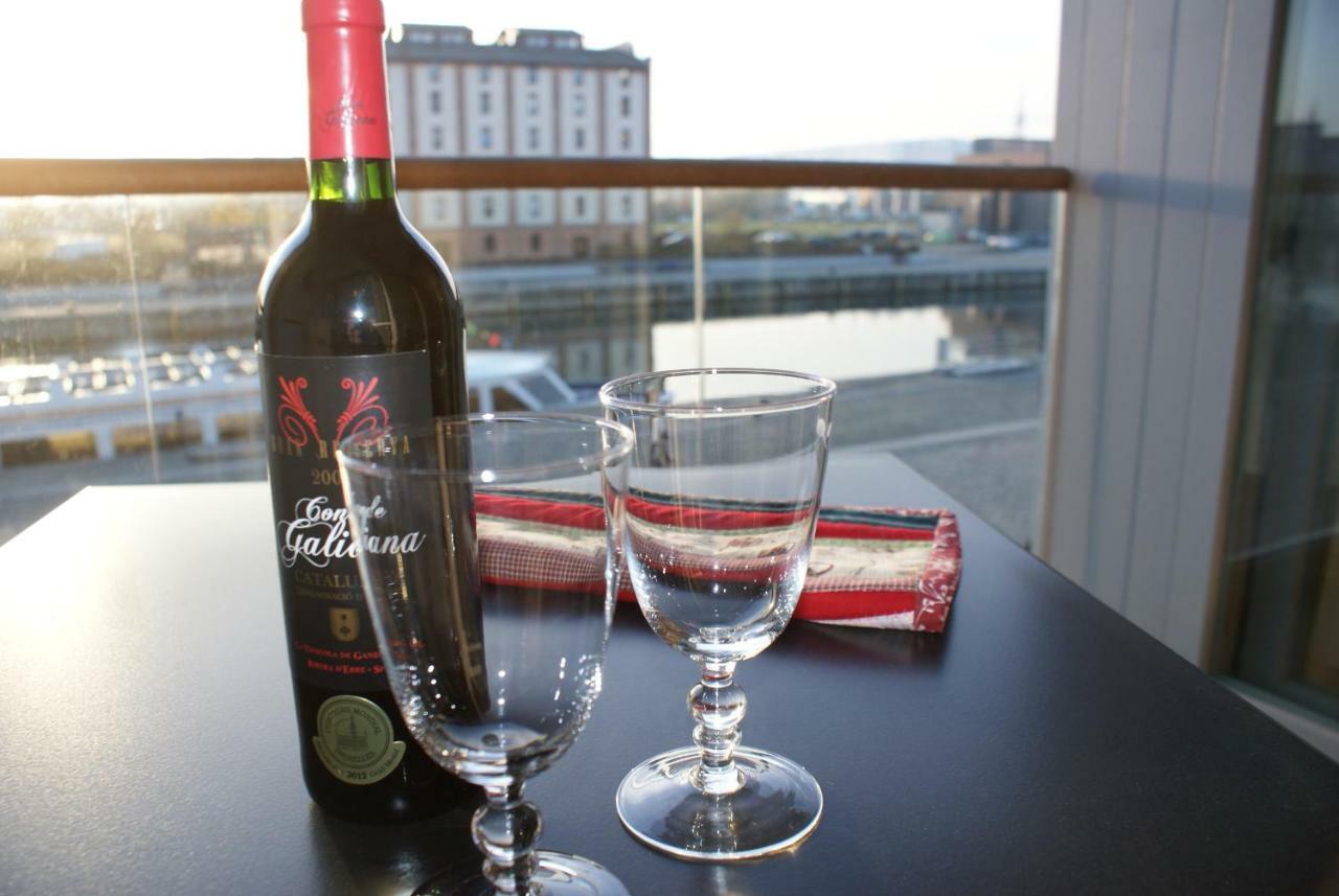 Kaikante Mit Meerblick, Balkon & Parkplatz Am Hafen - Abc155 By Abcwismar Apartment