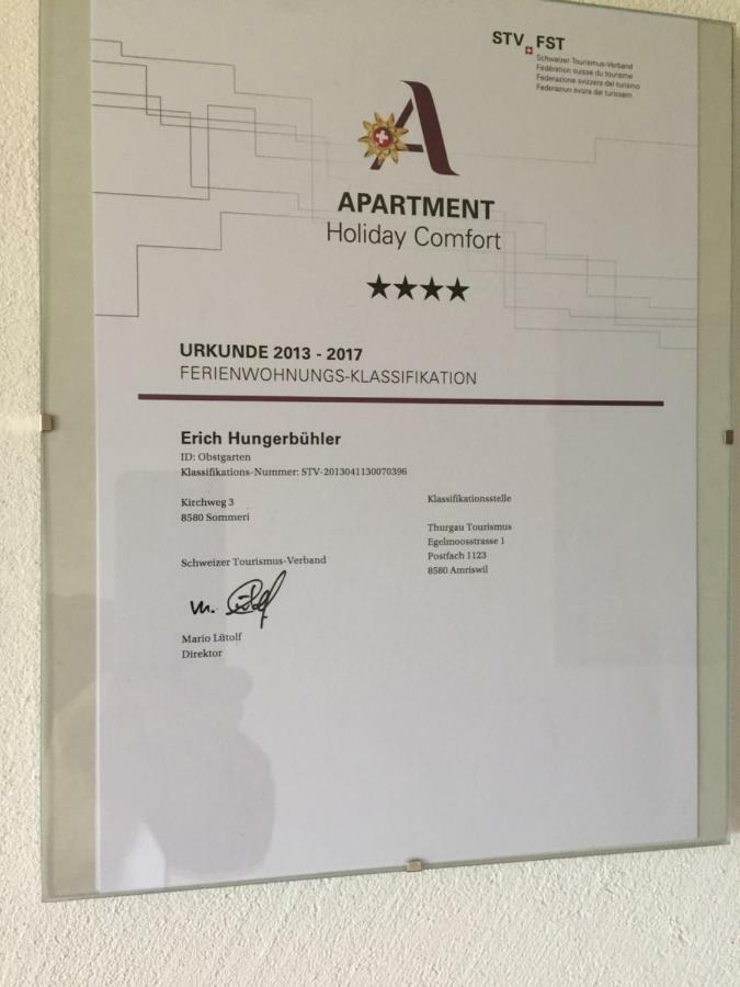 Apartment Ferienwohnung Obstgarten Sommeri